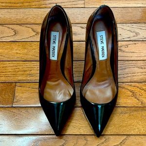 Steve Madden patent leather pump SZ 6m!